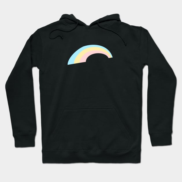 Pastel Rainbow Hoodie by traditionation